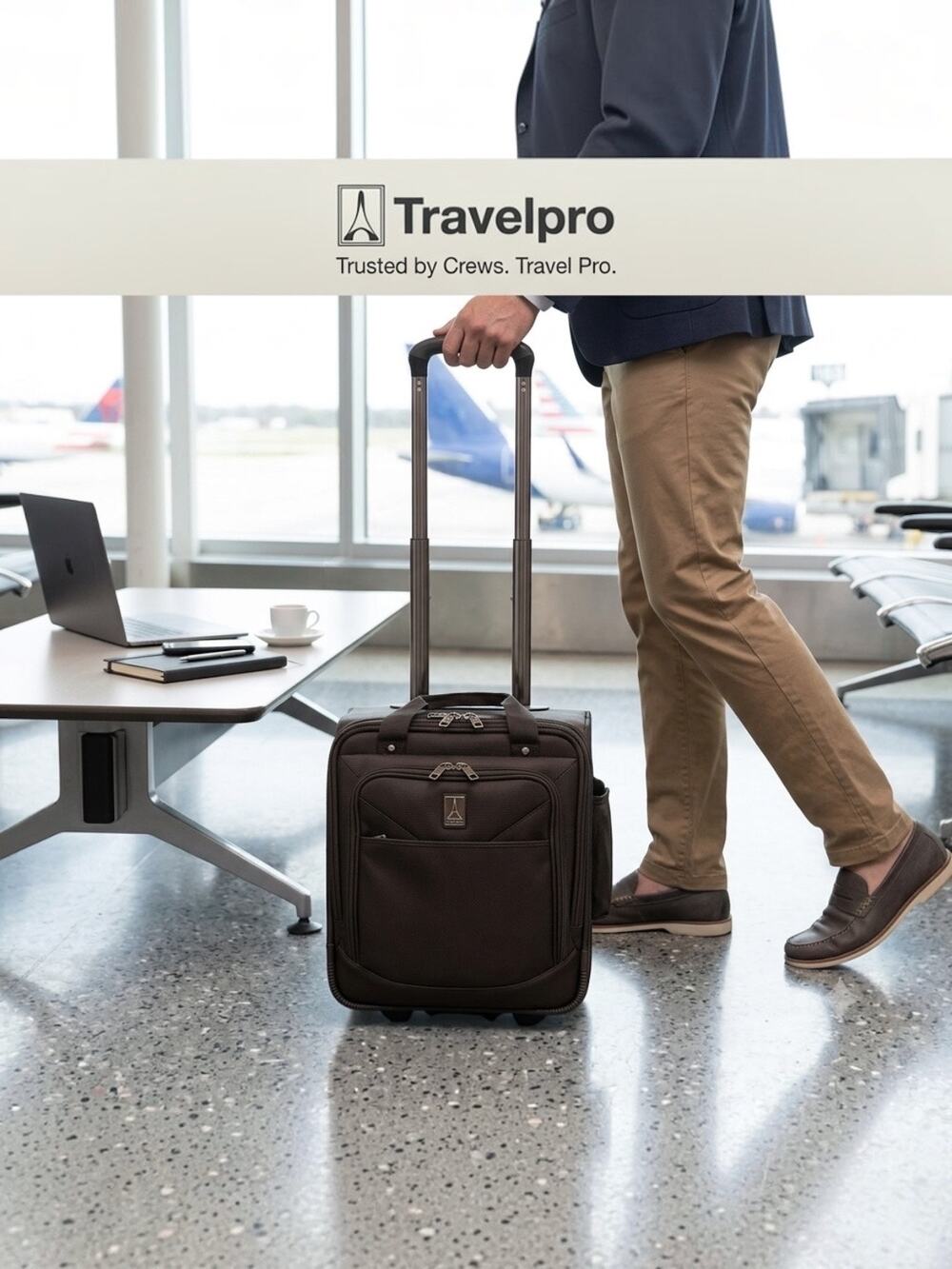 Travelpro Rolling Underseat Carry-On w/Laptop Compartment